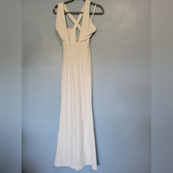Katie May Diana Jumpsuit in Ivory Size XS - Picture 2 of 12